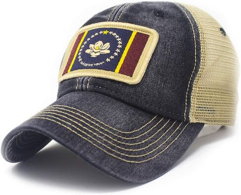 God We Flag Patch Trucker Hat in Kuwait