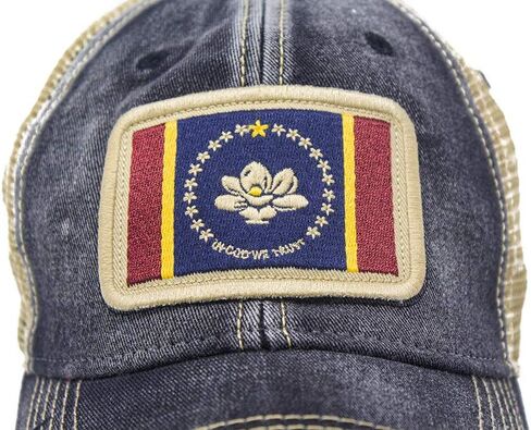 God We Flag Patch Trucker Hat in Kuwait