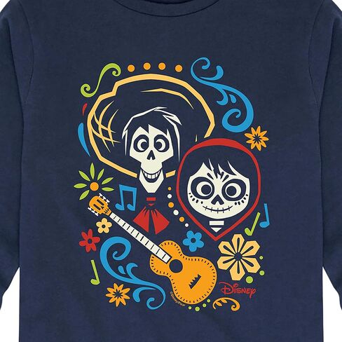 Disney Coco - Hector and Miguel - Toddler and Youth Long Sleeve Graphic T-Shirt in Saudi Arabia