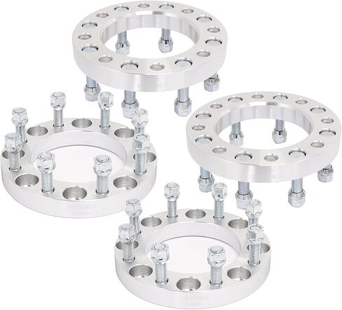 SCITOO 4Pcs 8x170 Wheel Spacers 1 inch Studs 14x2 Bore 125mm Fit for Ford for F-350 Super Duty 1999-2016, for Ford for F-350 2011-2016, for Ford for F-250 Super Duty 1999-2016 in Saudi Arabia