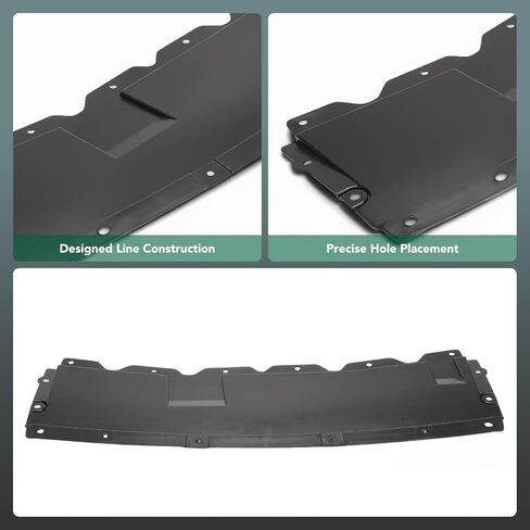 YHTAUTO Front Lower Engine Splash Shield Compatible with Nissan Versa 2015-2019 Sedan, Splash Guard Engine Case Guards in Saudi Arabia