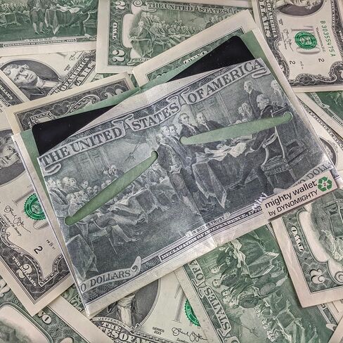 mighty wallet LA Ocean Tyvek Wallet | Paper Wallet | minimalist wallet in Kuwait