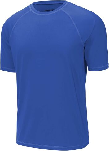 SPORT-TEK Unisex Rashguard Tee | Sun Protection T-Shirt for Men & Women, Lightweight Clothing for Water Sports in Saudi Arabia