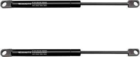 Qty2 Universal Lift Support Struts Arms Spring Damper Shocks Prop Rods Extended Length 10Inch, Compressed Length 6.75 Inch Froce 51 LBS Eyelet Hole 10.2mm for Camper Shell, Canopy, Tool Box in Saudi Arabia