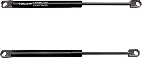 Qty2 Universal Lift Support Struts Arms Spring Damper Shocks Prop Rods Extended Length 10Inch, Compressed Length 6.75 Inch Froce 51 LBS Eyelet Hole 10.2mm for Camper Shell, Canopy, Tool Box in Saudi Arabia