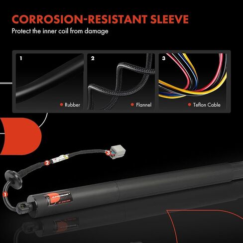 A-Premium Rear Left Tailgate Power Lift Support Shock Strut Compatible with Select Jeep Models - Grand Cherokee 2015 2016 2017 2018 2019 2020 2021, Sport Utility - Replace# 68333901AA, 68333901AB in Saudi Arabia
