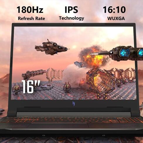 Acer Nitro V 16 Gaming Mamped | 16 "Wuxga IPS 165Hz | AMD Zen 4 8-Core Ryzen 7 8845HS (> I7-12700H) | 32GB DDR5 1TB SSD | GEFORCE RTX 4060 8GB in Saudi Arabia