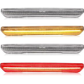 Smoke Lens LED Side Marker Lights Compatible with 2020-2024 Sierra 2500HD 3500HD Front Rear Bumper Marker Lamps Pack of 4 in Kuwait