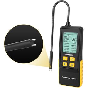 جهاز اختبار سائل الفرامل للسيارات، جهاز اختبار سائل الفرامل السريع لـ DOT3 DOT4 DOT5.1 مع خرطوم ملفوف 260 مم in Kuwait