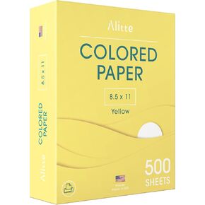 Colored Paper 8.5 x 11 - Copy Paper, 600-Pack Letter Size for Printer, Arts & Crafts, DIY Projects - Pink, Green, Blue, Yellow - School & Office Supplies - 150 Sheets Per Color in Kuwait