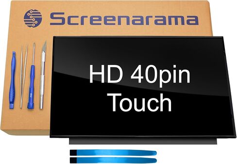 Screenarama استبدال الشاشة الجديدة لـ HP P/N L78717-001 ، HD 1366x768 ، Oncell Touch ، شاشة LCD LED مع أدوات in Kuwait