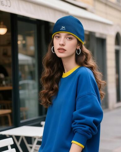 CLAPE Fashion Y2K Beanie قبعة متماسكة قبعة الشارع الشهير جرافيك قبعة جمجمة تصميم رائع بيني للمتزلجين ومغني الراب in Saudi Arabia