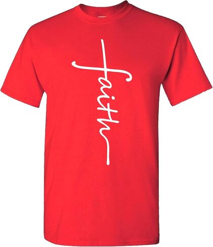 Faith Shirts, Faith Cross Shirt, Christian Gift, Trendy Women Gifts, Christian Shirts, Love and Grace Tee, Vertical Cross Crewneck Cream in Saudi Arabia