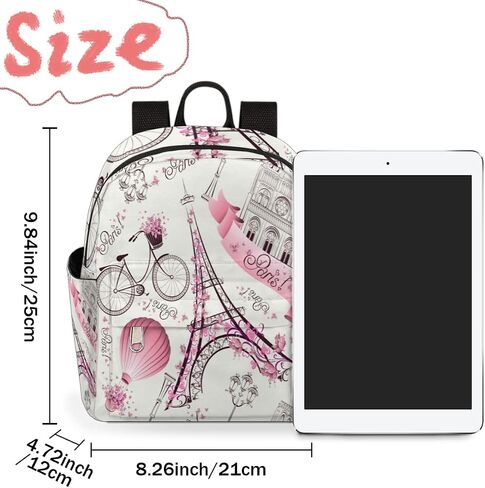 Mini Backpack Purse for Women Girls, Colorful Dog Cat Paw Print Small Backpack Paw Print Lightweight Casual Travel Bag Daypack for Teens Kids School Adult in Saudi Arabia