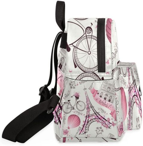 Mini Backpack Purse for Women Girls, Colorful Dog Cat Paw Print Small Backpack Paw Print Lightweight Casual Travel Bag Daypack for Teens Kids School Adult in Saudi Arabia