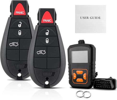 2 قطعة بسيطة obd ومفتاح بعيد فوب لاستبدال دودج دارت 2013 2014 2015 2016 M3N32297100 مع مجموعة تعليمات ذاتية الصنع in Kuwait