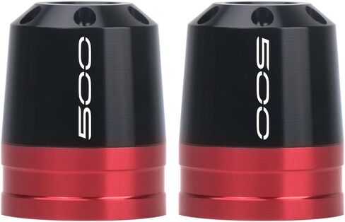 Motorcycle Bar End Sliders For Z500 2024-2025 Handlebar End Crash Protectors CNC Aluminum Handlebar Weights z500 Accessories (Red) in Saudi Arabia