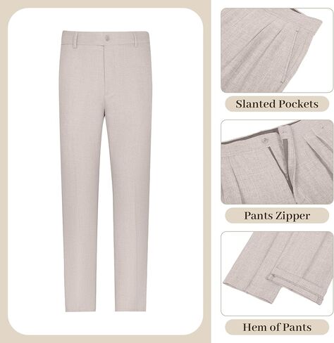 Boys Formal Suits for Kids 5 Piece Slim Fit Summer Beach Wedding Outfit Light Weight Prom Tuxedo Suit Set in Kuwait