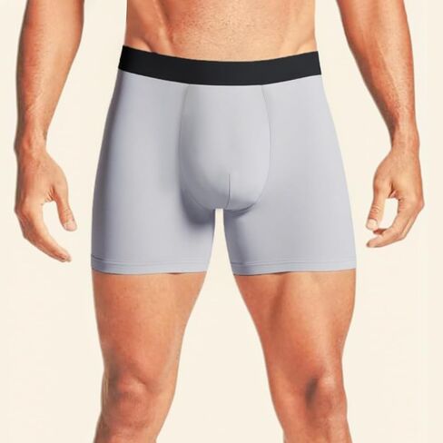 3 Pack Mens Trunk Underwear Low Rise Panties Comfy Breathable Underpant Stretch Soft Boxer Briefs in Saudi Arabia