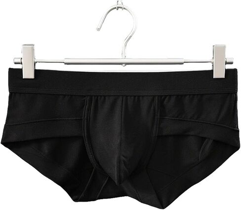 Men's Modal Low Rise Briefs U Pouch Support Breathable Spliced Design for Daily in Saudi Arabia