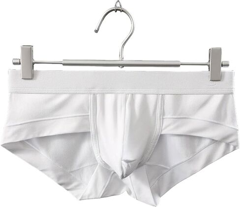 Men's Modal Low Rise Briefs U Pouch Support Breathable Spliced Design for Daily in Saudi Arabia