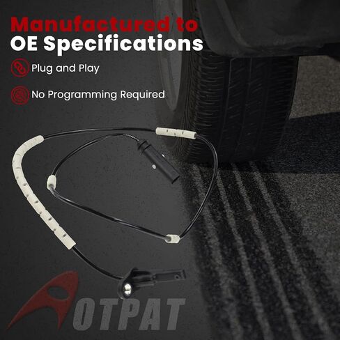 Rear Left Or Right Abs Wheel Speed Sensor for:-BMW 228I Xdrive 320I 328I Xdrive 330I 340I 428I 428I Xdrive M235I Xdrive 440I Xdrive Gran Coupe 2.0L 3.0L L4 L6 Replace# 34526791226 34526869322 in Saudi Arabia