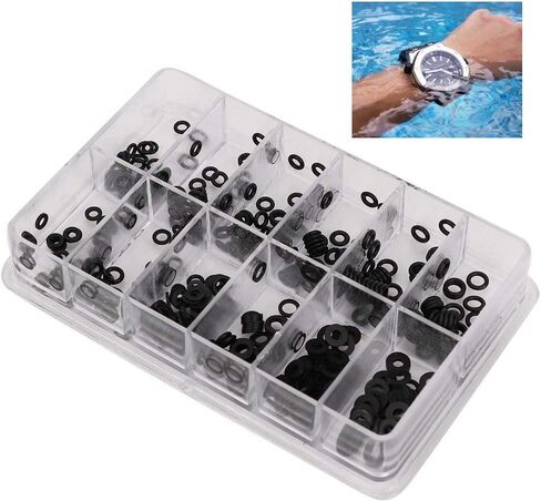 Watch Gasket O Rings, Mini Watch Crown, Rubber Wristwatch Accessories Repair For Tools For Watchmakers in Saudi Arabia