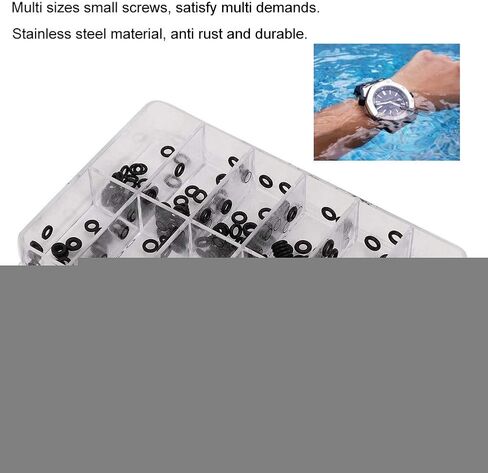 Watch Gasket O Rings, Mini Watch Crown, Rubber Wristwatch Accessories Repair For Tools For Watchmakers in Saudi Arabia
