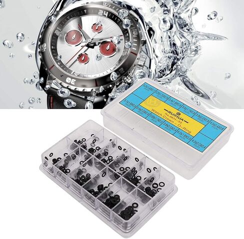 Watch Gasket O Rings, Mini Watch Crown, Rubber Wristwatch Accessories Repair For Tools For Watchmakers in Saudi Arabia