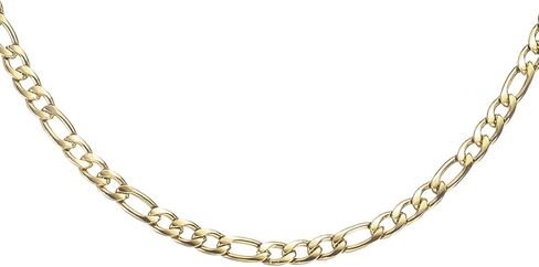 HARFINGTON Mens Chains Necklaces Length Stainless Steel Link Chain Necklace Accessories for Men Women Jewelry Gifts in Saudi Arabia