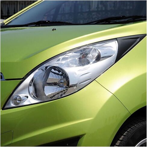 Headlamp Cover Transparent Lamp Shade Shell Lens Lampshade Compatible For Chevrolet Spark 2011 2012 2013 2014(Left) in Saudi Arabia