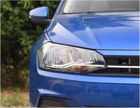 Compatible For Vw Polo 2018-2020 Front Headlight Cover Headlamps Lens Cover Transparent Lampshade Glass Lampshade Mask Lens(Right) in Saudi Arabia