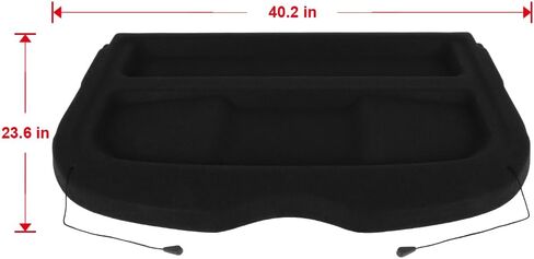 ECCPP Cargo Cover 2017-2023 for Nissan Rogue Sport Rear Trunk Cover Shade Luggage Tonneau Security Cover in Saudi Arabia