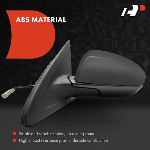 مرآة باب كهربائية جانبية للسائق من A-Premium - متوافقة مع Mazda 3 2010 2011 2012 2013 - مرآة رؤية خلفية خارجية قابلة للطي يدويًا ساخنة - استبدال # BBM56918ZL in Saudi Arabia
