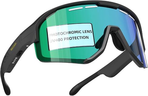 Bluetooth Safety Glasses Sunglasses for Men, Smart Wireless Bluetooth Safety Audio Glasses with Microphone for Music Play Calling in Saudi Arabia