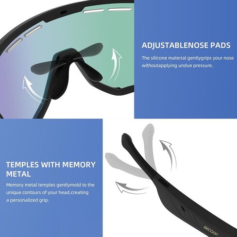 Bluetooth Safety Glasses Sunglasses for Men, Smart Wireless Bluetooth Safety Audio Glasses with Microphone for Music Play Calling in Saudi Arabia