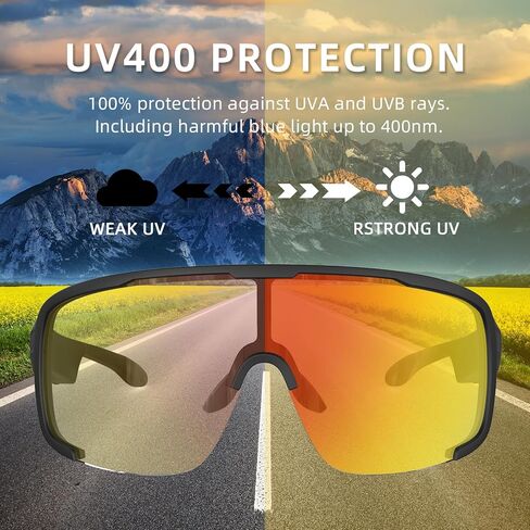 Bluetooth Safety Glasses Sunglasses for Men, Smart Wireless Bluetooth Safety Audio Glasses with Microphone for Music Play Calling in Saudi Arabia