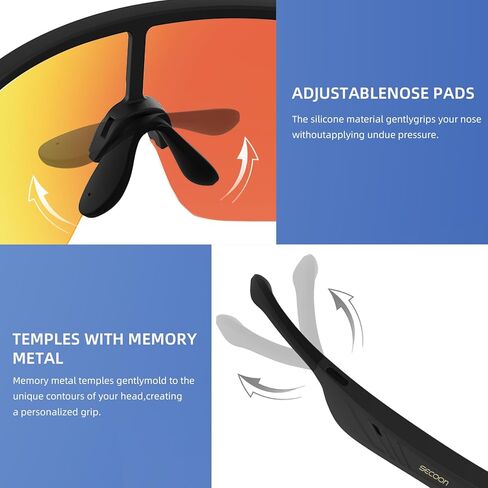 Bluetooth Safety Glasses Sunglasses for Men, Smart Wireless Bluetooth Safety Audio Glasses with Microphone for Music Play Calling in Saudi Arabia