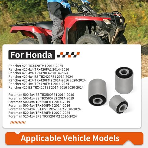 Swing Arm Bushing Kit For Honda Rancher Foreman 420 500 TRX420 TRX500 TM/TE/FE/FM/FA 2014-2024 in Saudi Arabia