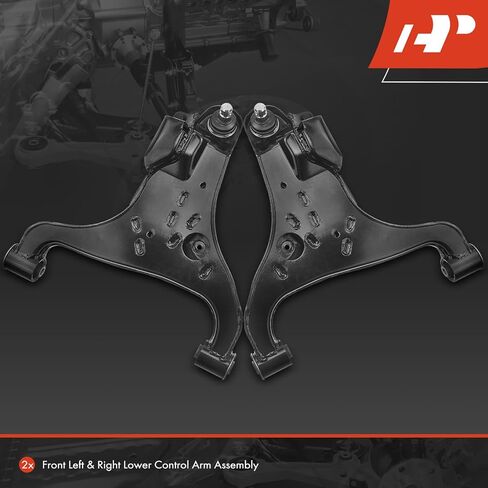 A-Premium 2 x Front Lower Control Arm with Ball Joint & Bushing, Compatible with Infiniti QX56 2004-2010 & Nissan Armada 2005-2015, Pathfinder Armada 2004, Titan 2004-2019 in Saudi Arabia