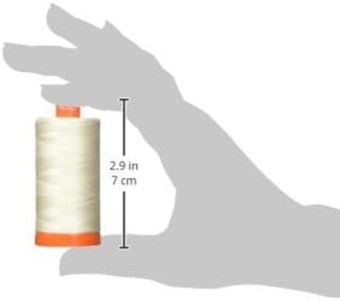 Aurifil 50wt Cotton 1,422yd-Grey in Kuwait