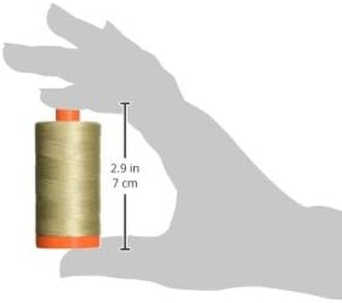 Aurifil 50wt Cotton 1,422yd-Grey in Kuwait