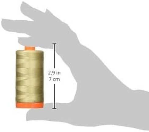 Aurifil 50wt Cotton 1,422yd-Grey in Kuwait