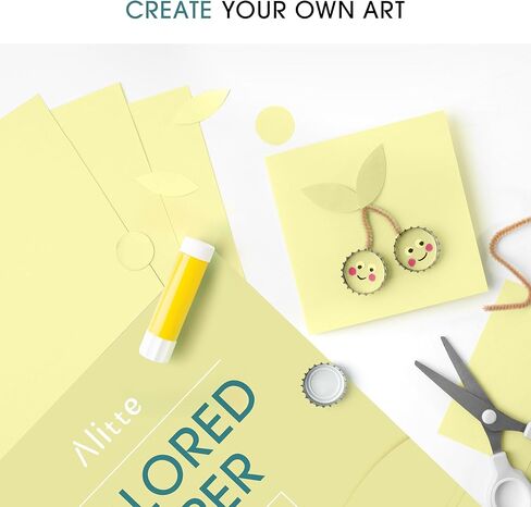 Colored Paper 8.5 x 11 - Copy Paper, 600-Pack Letter Size for Printer, Arts & Crafts, DIY Projects - Pink, Green, Blue, Yellow - School & Office Supplies - 150 Sheets Per Color in Kuwait