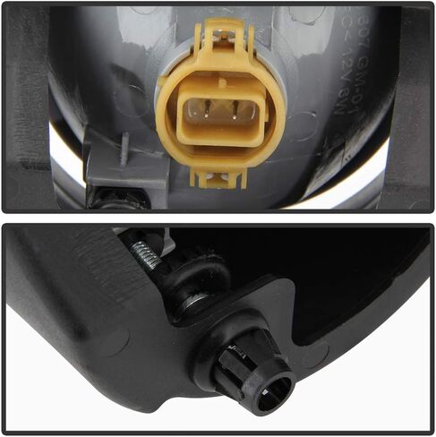 ACANII-For 2007-2012 Ford Escape ممتص الصدمات مصابيح الضباب الأمامية مصابيح القيادة مع مجموعة مفتاح التشغيل وجانب الركاب in Saudi Arabia