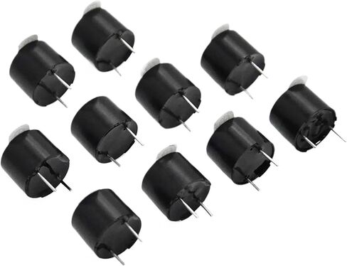 10PCS 3V Mini Active Buzzer 9x5.5mm 0955 Active Piezo Buzzer Alarm Buzzers TMB09A03 in Saudi Arabia