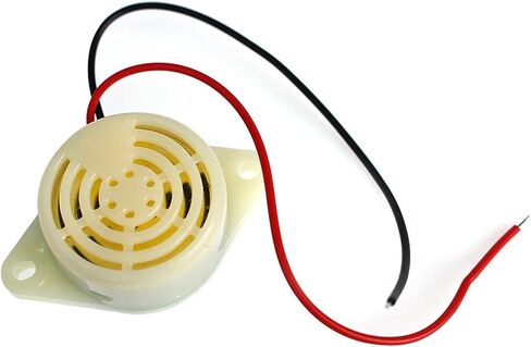 2PCS SFM-27 Active Buzzer High-Decibel DC 3-24V 12V 95DB Electronic Buzzers Beep Alarm Intermittent in Saudi Arabia