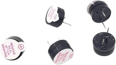 10PCS 3V Active Buzzer Alarm AC 12MM*6.5MM 12065 Pitch 7.6mm Active Piezo Buzzers in Saudi Arabia