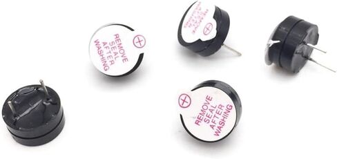 10PCS 3V Active Buzzer Alarm AC 12MM*6.5MM 12065 Pitch 7.6mm Active Piezo Buzzers in Saudi Arabia