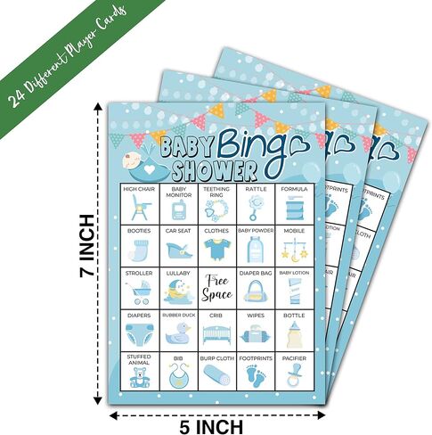 Beach Bingo Game, Party Games with 24 Players, Family Activities, Bingo Cards for Party Supplies, Party Favors Gifts for Young Adults - beach02 in Saudi Arabia